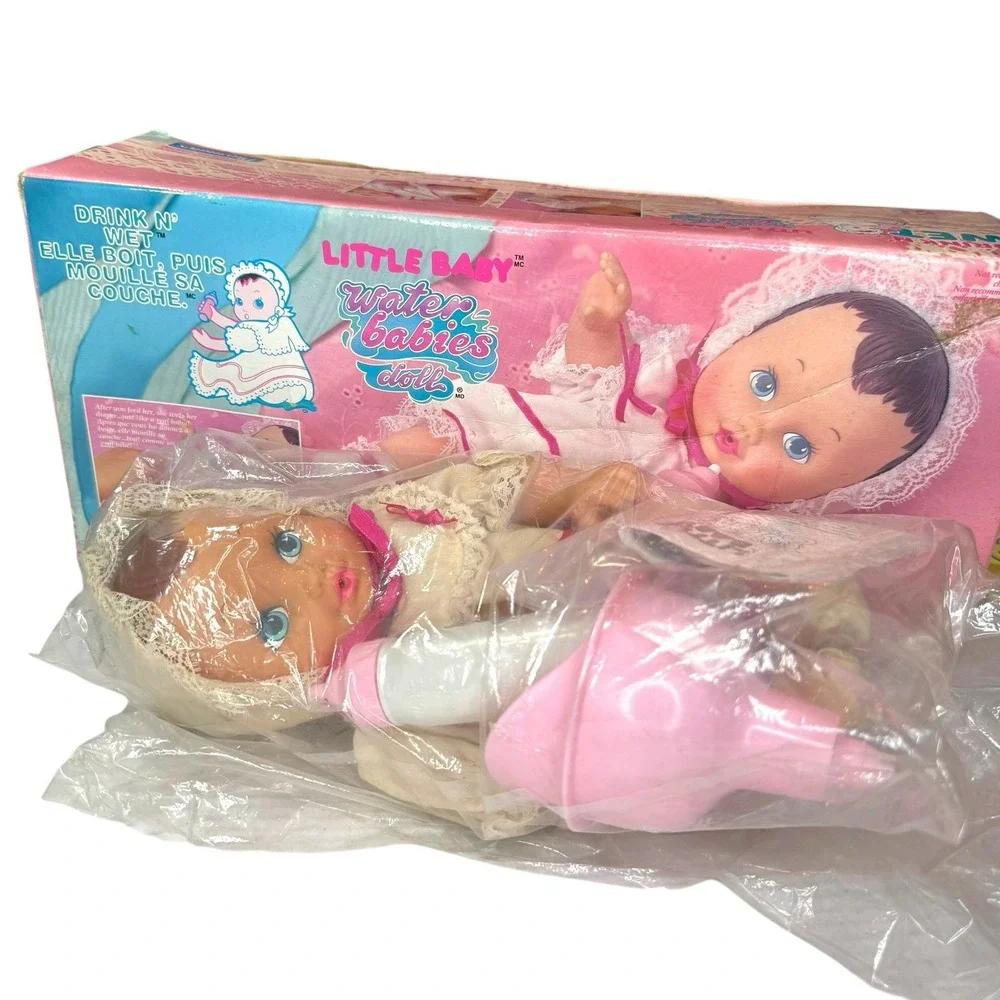 Playmates 1995 Vintage Water Babies Doll Dress With Original Box And Accessories